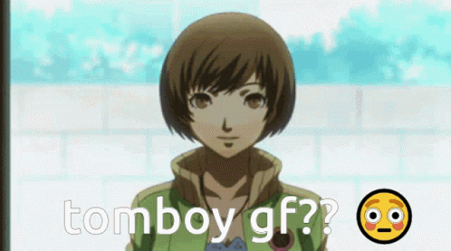 Tomboy Chie Satonaka Meme GIF