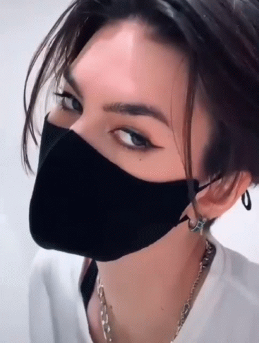 Tomboy Emo Short Hair GIF