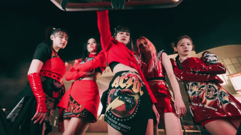 Tomboy Gidle Kpop Car Trunk GIF