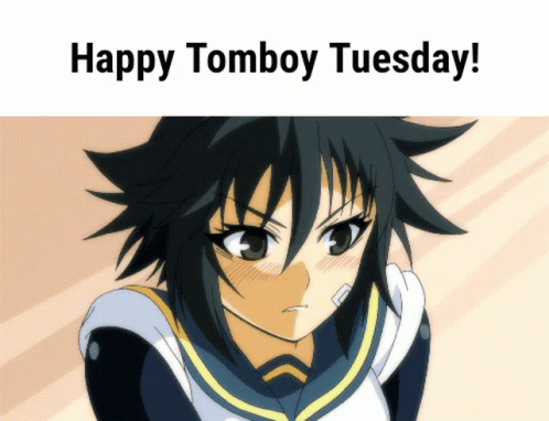 Tomboy Tuesday Medaka Box Anime GIF
