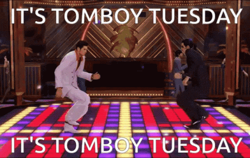 Tomboy Tuesday Yakuza 0 Meme GIF