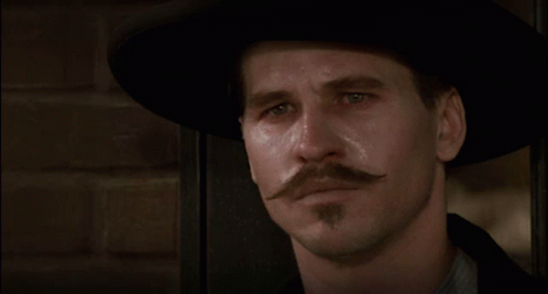 Tombstone Serious Face Of Johnny Ringo GIF