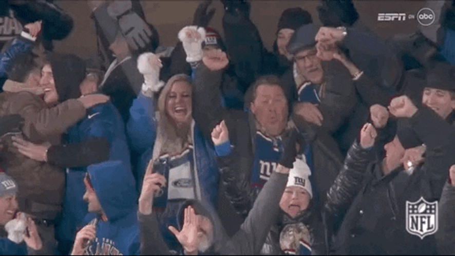 Tommy Devito Dad Tom Celebrating With Fans GIF