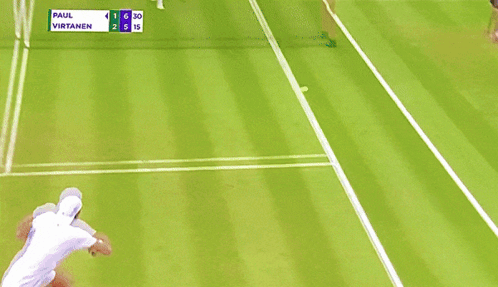 Tommy Paul Fall On Tennis Court GIF