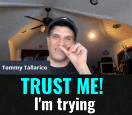 Tommy Tallarico Giving Thumbs Up
