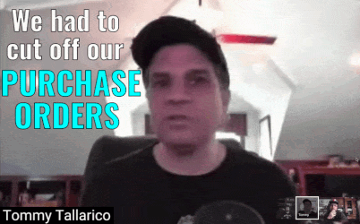 Tommy Tallarico Is Shown On A Video Call GIF