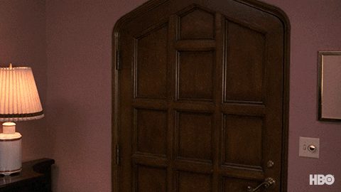 Tommy Wiseau Slamming Door GIF