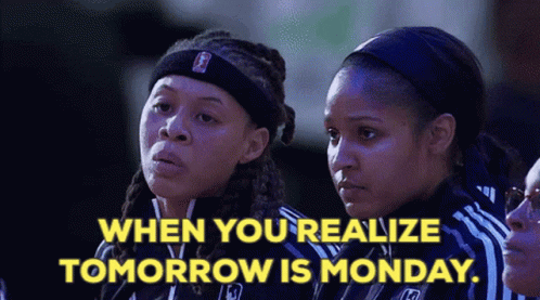Tomorrow Is Monday Jonquel Jones Wnba GIF