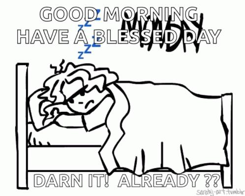 Tomorrow Is Monday Jumping Text Animation GIF