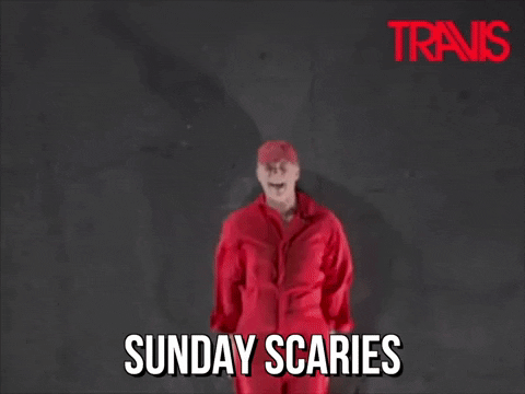 Tomorrow Is Monday Sunday Scares GIF