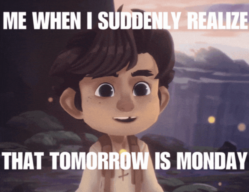 Tomorrow Is Monday Wing Feather Saga GIF