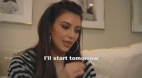 Tomorrow Kim Kardashian Start GIF