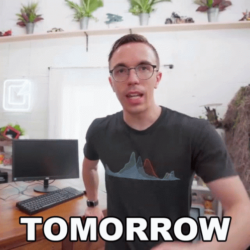 Tomorrow Man Finger Pointed GIF