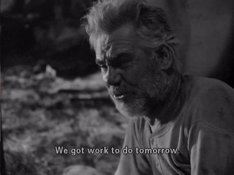 Tomorrow Tired Humphrey Bogart GIF
