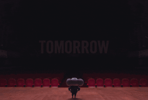 Tomorrow Tomorrow Sing GIF