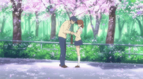 Tomoya Nagisa Hug Kissing GIF