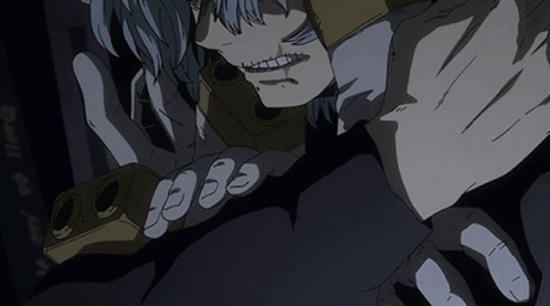 Tomura Shigaraki Battle Ready GIF