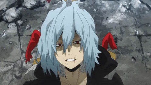 Tomura Shigaraki Fierce Battle My Hero Academia GIF