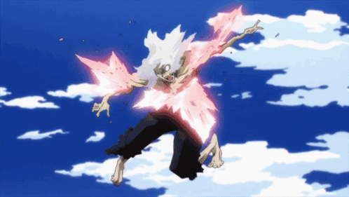 Tomura Shigaraki Fire Hits GIF