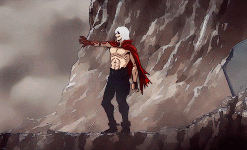 Tomura Shigaraki Flying Away GIF