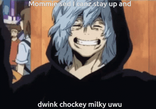 Tomura Shigaraki Happy Face GIF