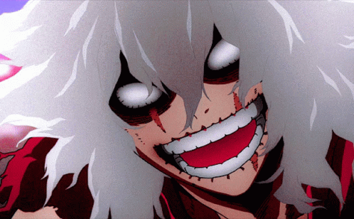 Tomura Shigaraki Scary Evil Eyes GIF