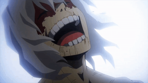 Tomura Shigaraki Sinister Laugh GIF