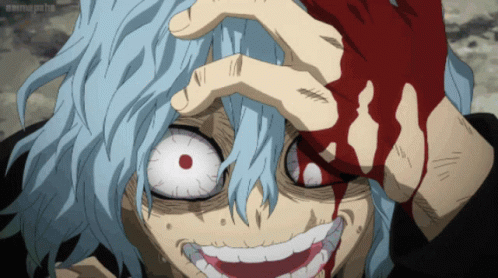Tomura Shigaraki Tortured Face Pain GIF