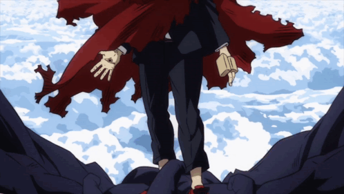Tomura Shigaraki Unveiling Super Powers GIF