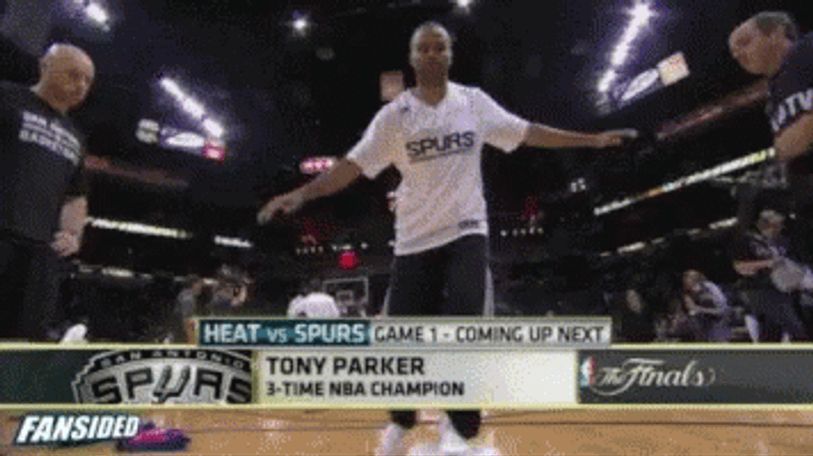 Tony Parker Balance Wheel NBA Champion