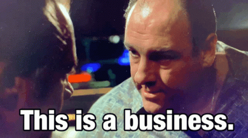 Tony Soprano This Is A Business GIF