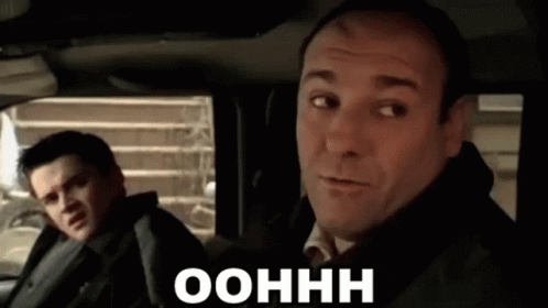 Tony Soprano Oohhh GIF