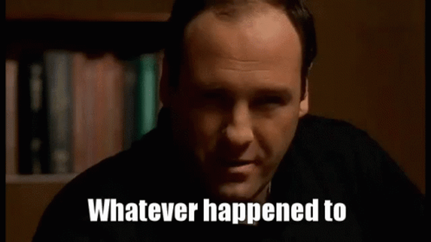 Tony Soprano Gary Cooper GIF