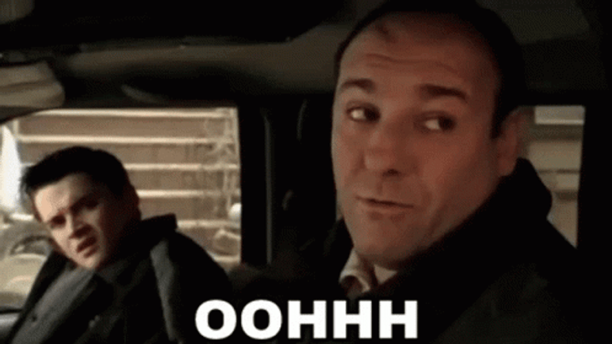 Tony Soprano Oohhh GIF