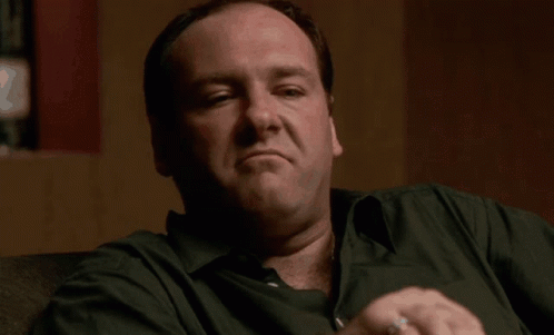 Tony Soprano Says Youre Dead To Me GIF