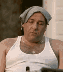 Tony Sopranos Casually Talking GIF