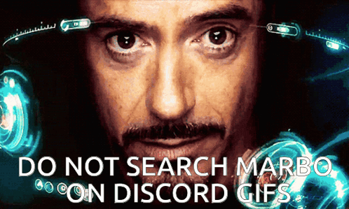 Tony Stark Do Not Search Marbo