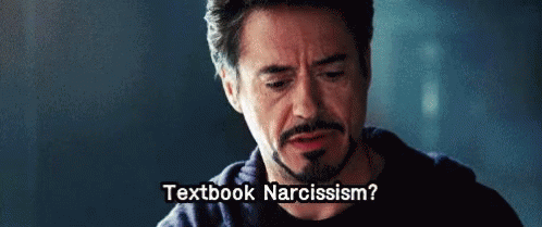 Tony Stark Nick Fury Narcissist Meme GIF