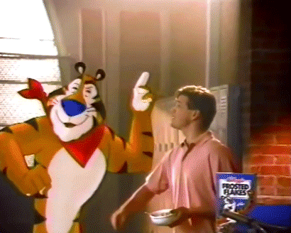 Tony The Tiger 90's GIF