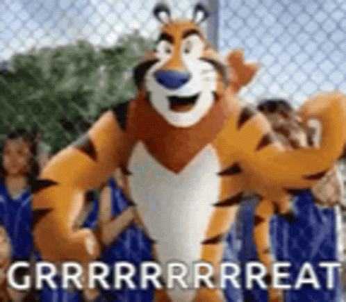 Tony The Tiger Great GIF