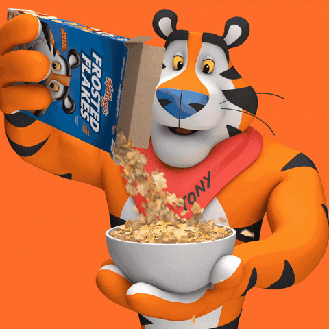 Tony The Tiger Hungry GIF