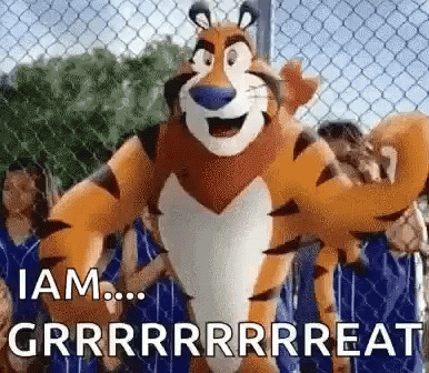Tony The Tiger I Am Great GIF