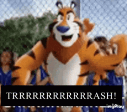 Tony The Tiger Trash GIF