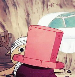 Tony Tony Chopper Bandaged Head GIF