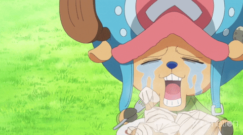 Tony Tony Chopper Crying Eating GIF