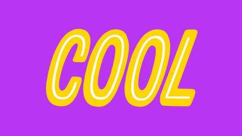 Too Cool Flashing Vector Art GIF