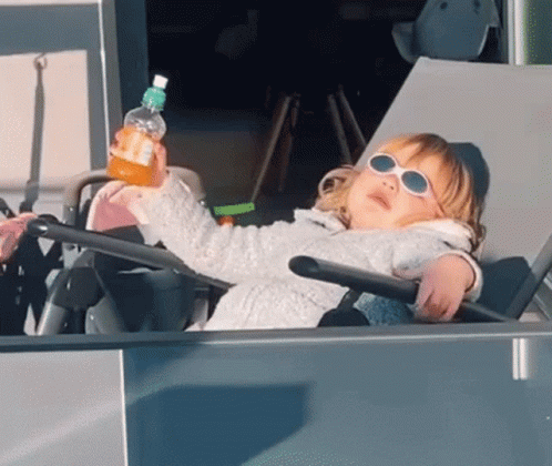 Too Cool Funny Kid Chilling GIF