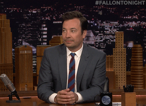 Too Cool Jimmy Fallon Hair Flip GIF