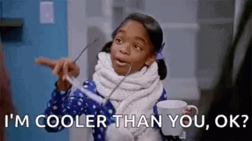 Too Cool Sassy Cute Kid GIF