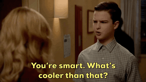 Too Cool Smart Young Sheldon GIF